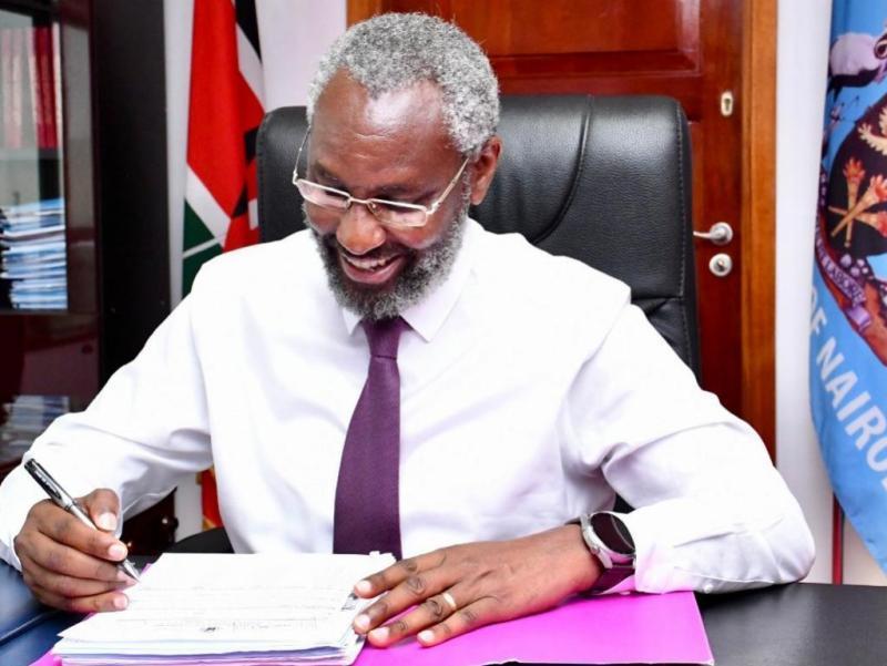 File image of UoN VC Stephen Kiama.